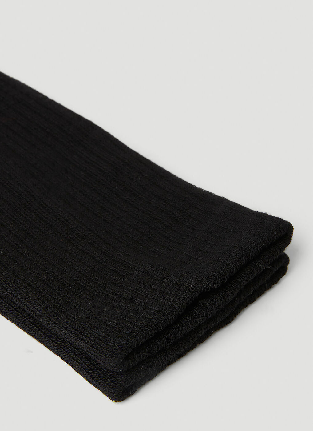 Rick Owens DRKSHDW - Cunty Socks in Black Rick Owens Drkshdw