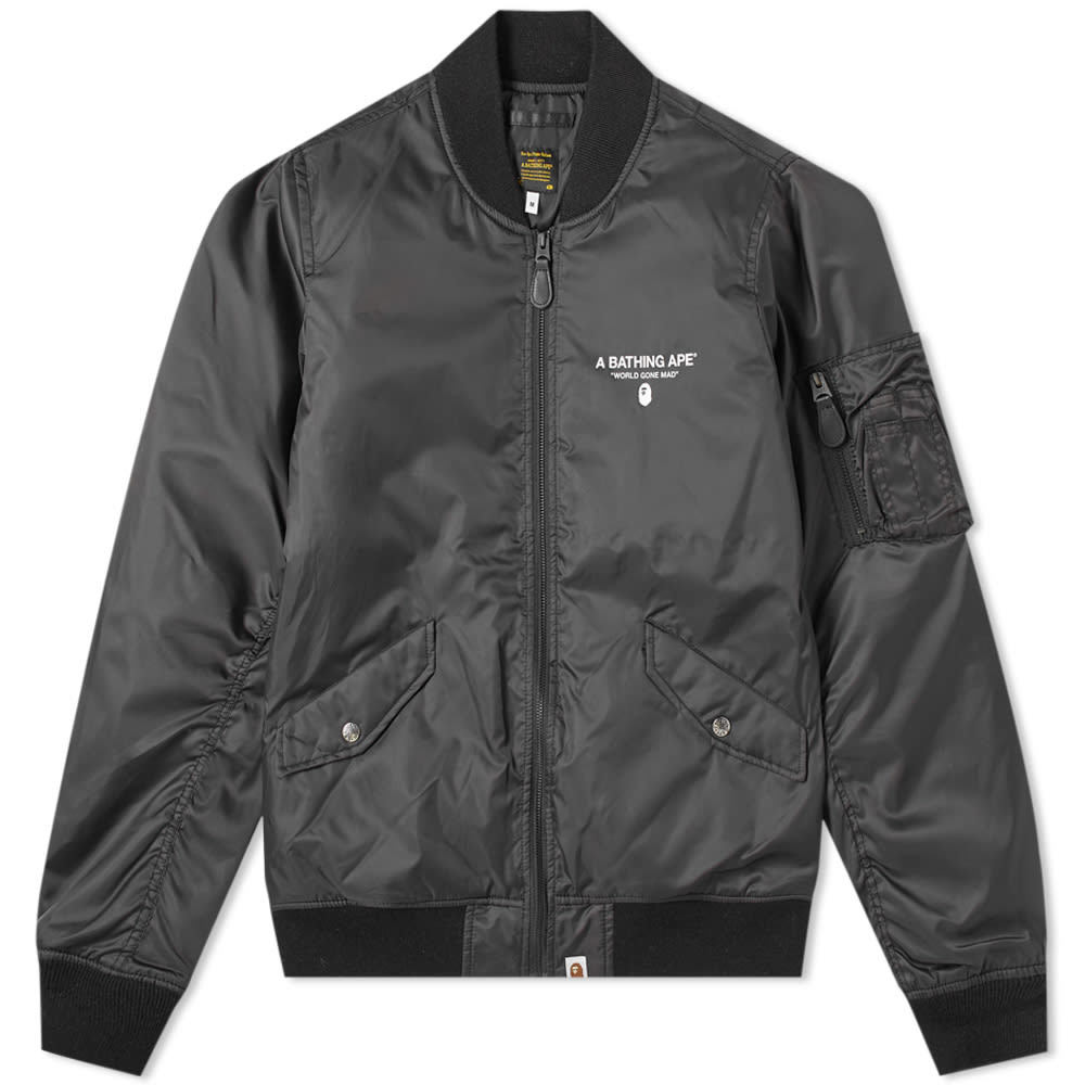 A Bathing Ape MA-1 Jacket A Bathing Ape