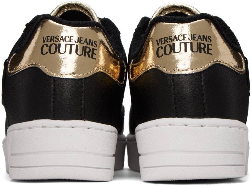 Versace Jeans Couture Black Meyssa Sneakers Versace