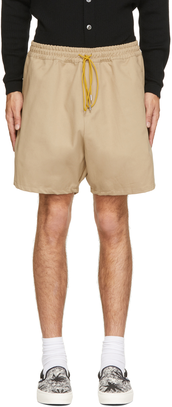 Rhude Tan Camp Shorts Rhude