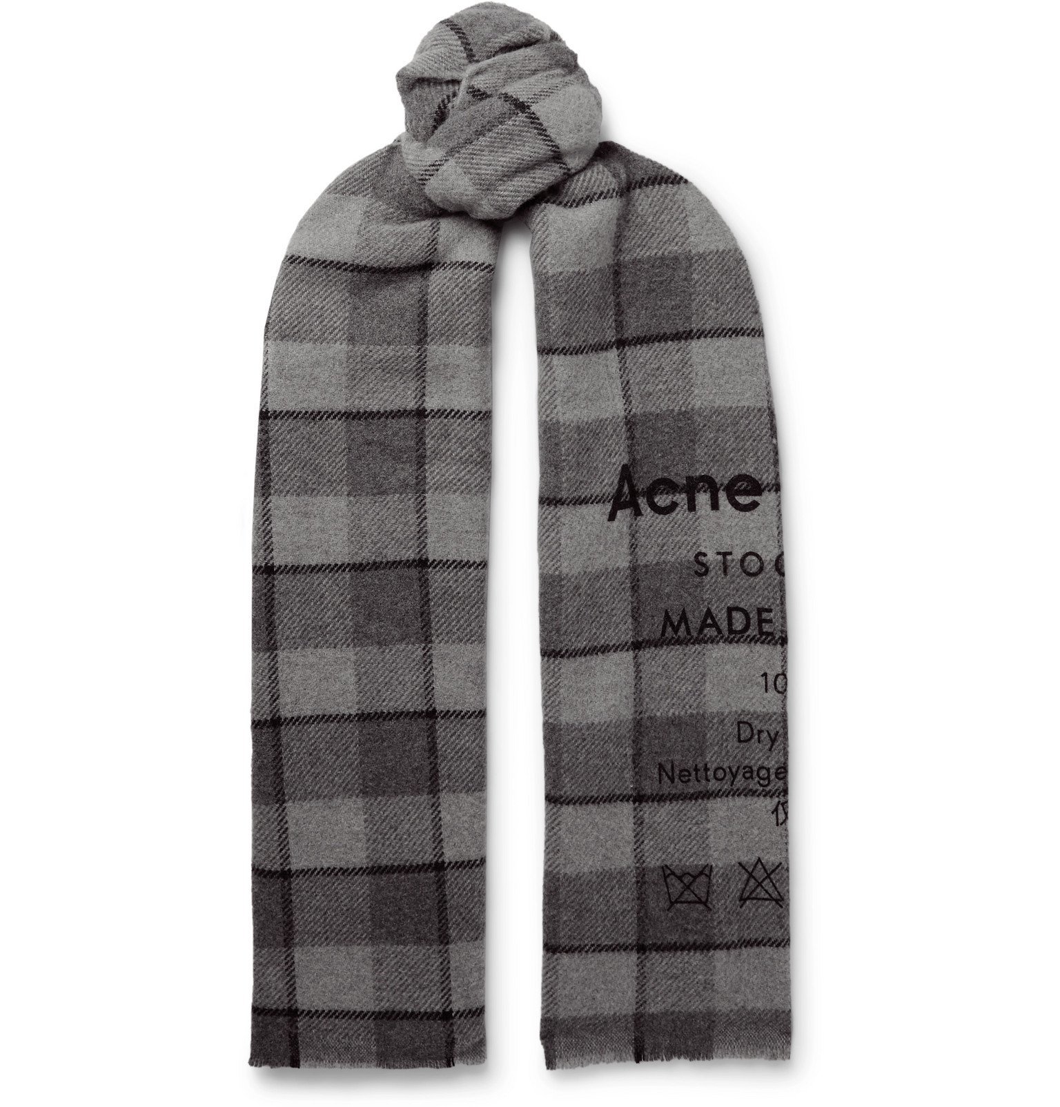acne studios cassiar scarf