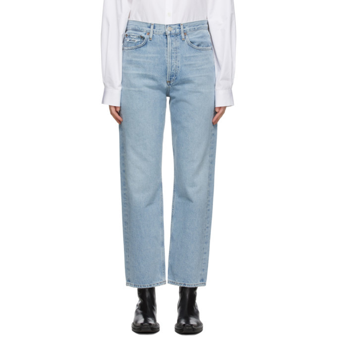 AGOLDE Blue 90s Mid-Rise Loose Fit 