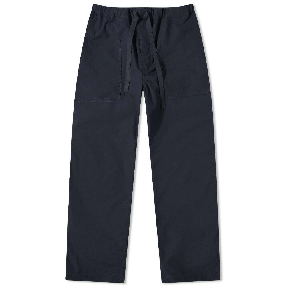 Photo: Comme des Garçons Homme Drawstring Field Pant in Navy