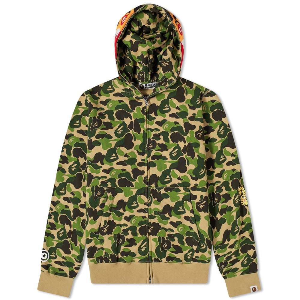 A Bathing Ape ABC Camo Tiger Full Zip Hoody A Bathing Ape Kids