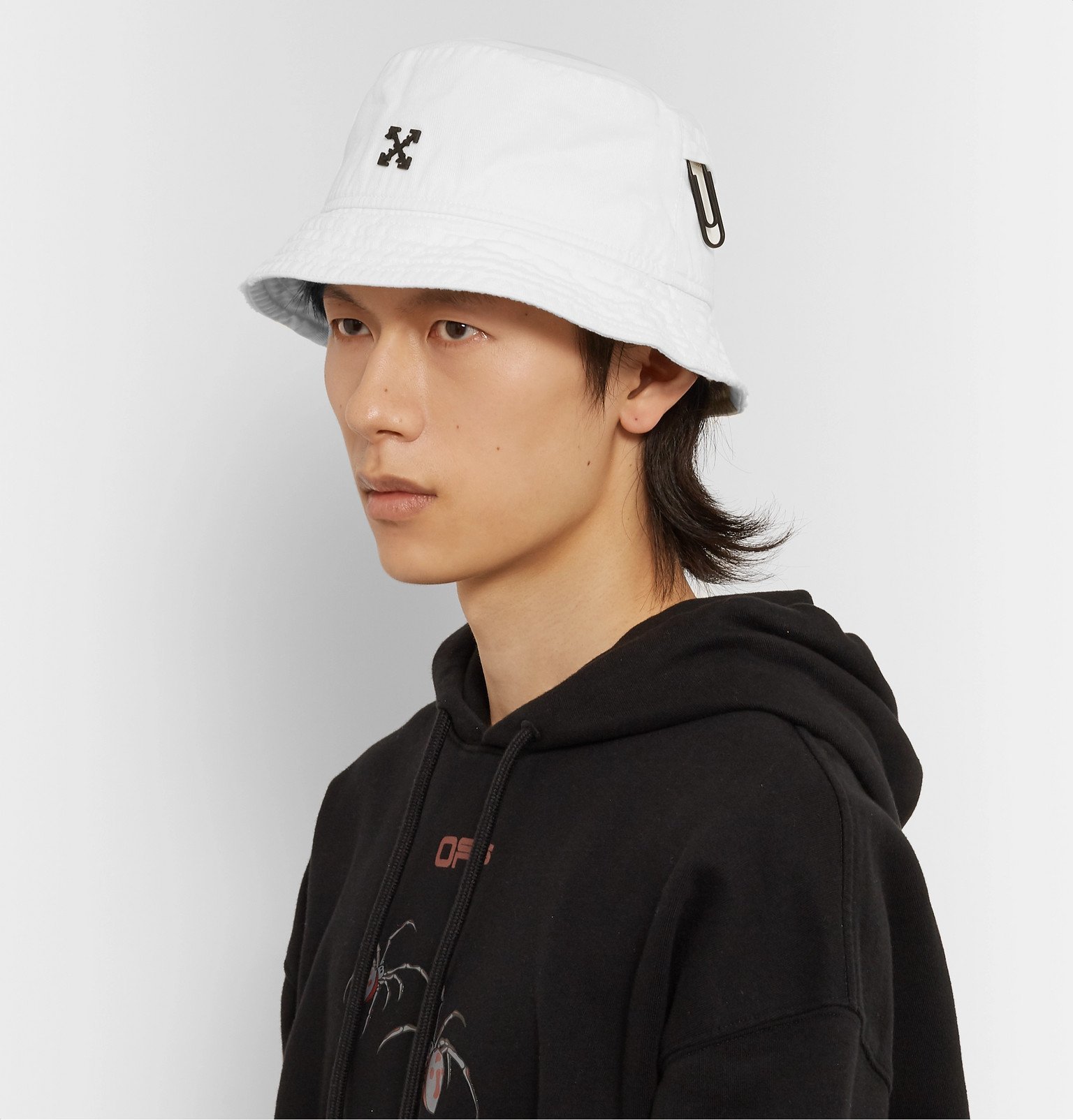 Off-White - Logo-Embellished Cotton 