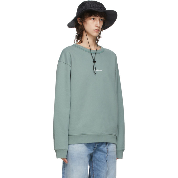 acne studios black logo plaque bucket hat