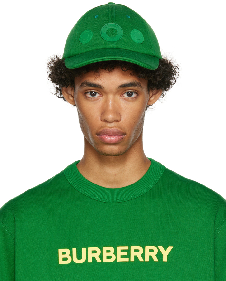 Photo: Burberry Green Logo Cap