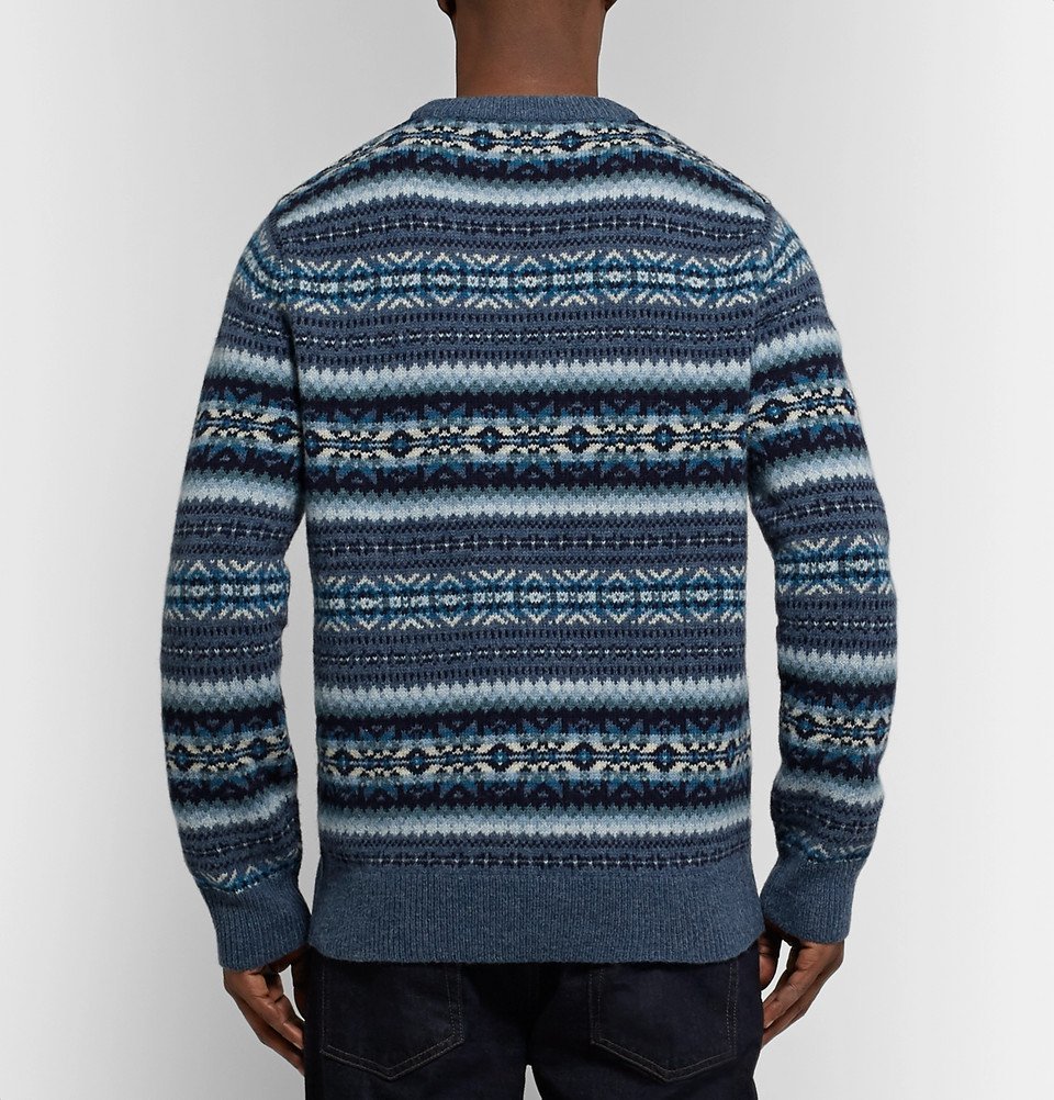 J.Crew - Fair Isle Wool Sweater - Men 