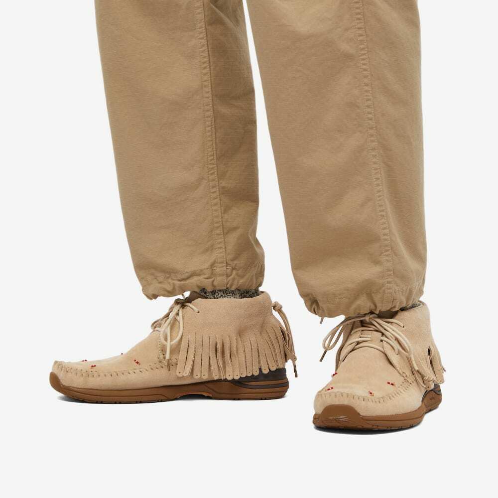 Visvim Men's FBT Shaman Folk Sneakers in Sand Visvim