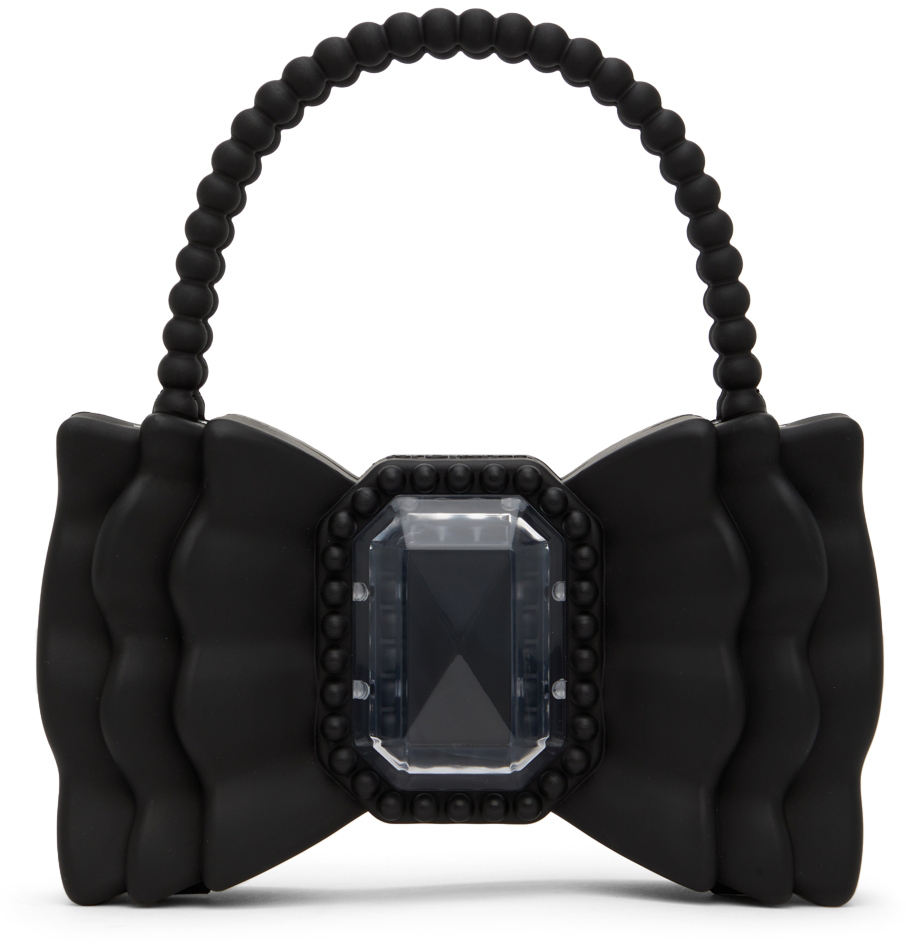 forBitches Black Moulded Edition Bow Bag