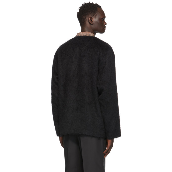 Our Legacy Black Mohair Cardigan Our Legacy