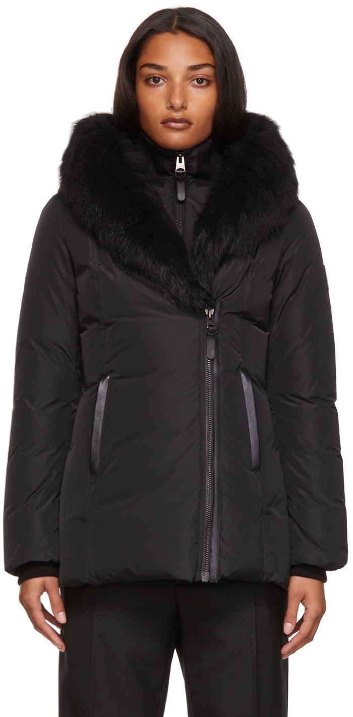 adali mackage black fur