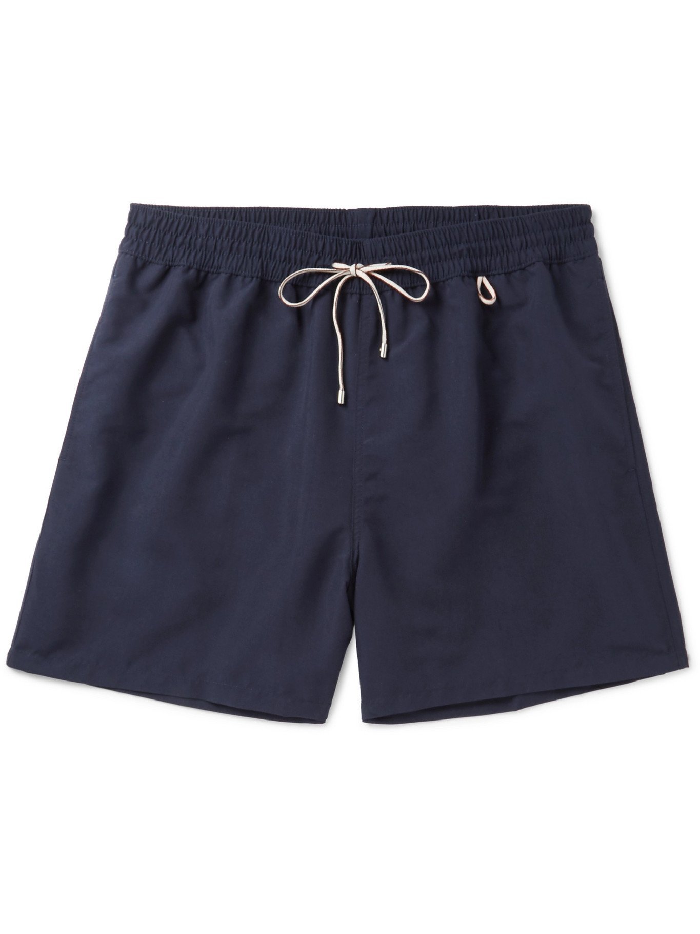 LORO PIANA - Bay Mid-Length Swim Shorts - Blue Loro Piana