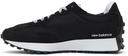 New Balance Black & Grey 327 Sneakers