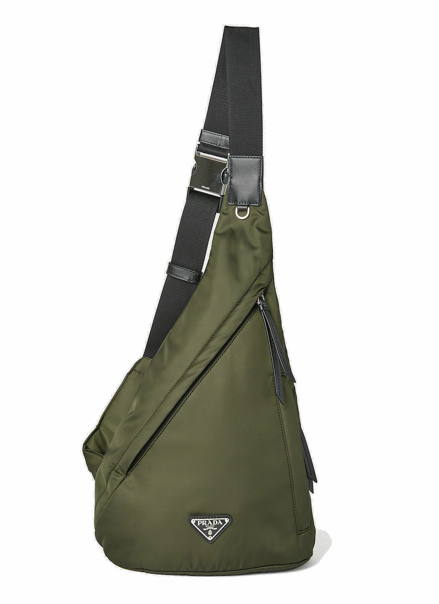 Photo: Prada - Re-Nylon Crossbody Bag in Green