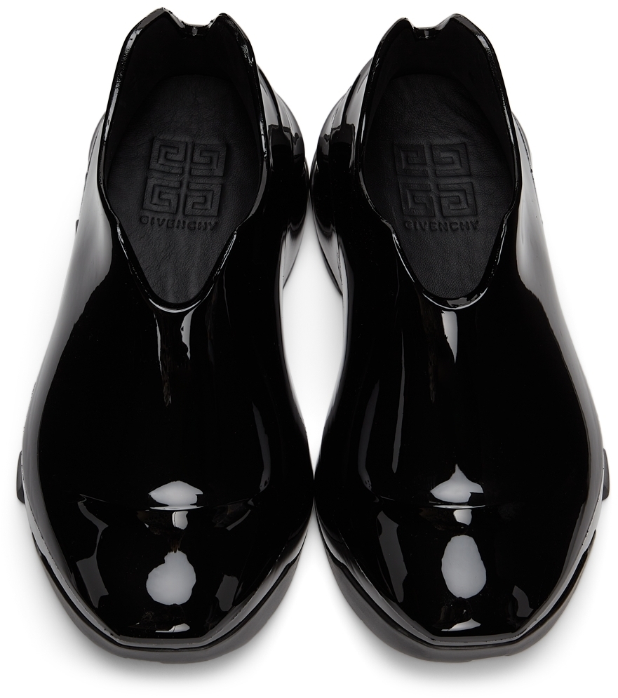 Givenchy Black Shiny Monumental Mallow Low Sneakers Givenchy