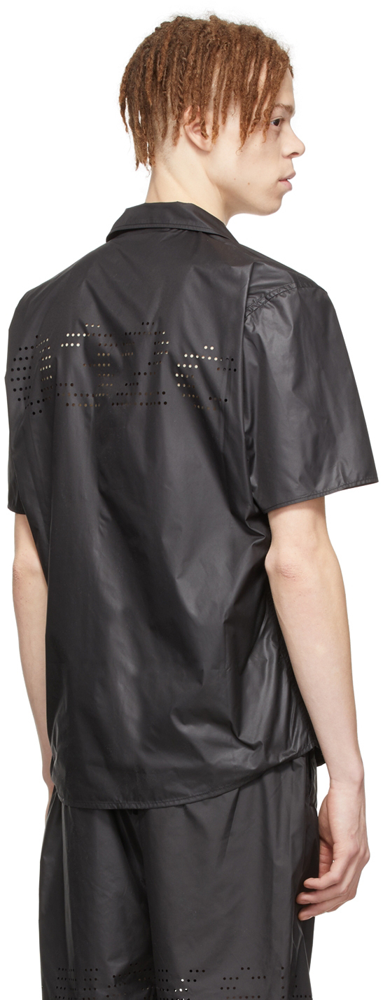 032c Black Polyester Shirt
