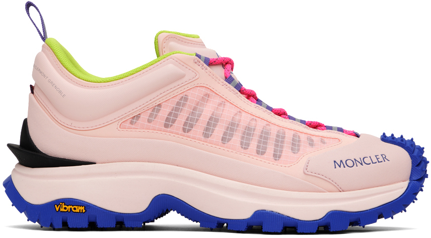 Moncler Pink Trailgrip Lite Sneakers Moncler