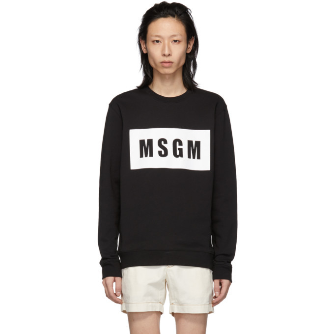 msgm logo sweatshirt