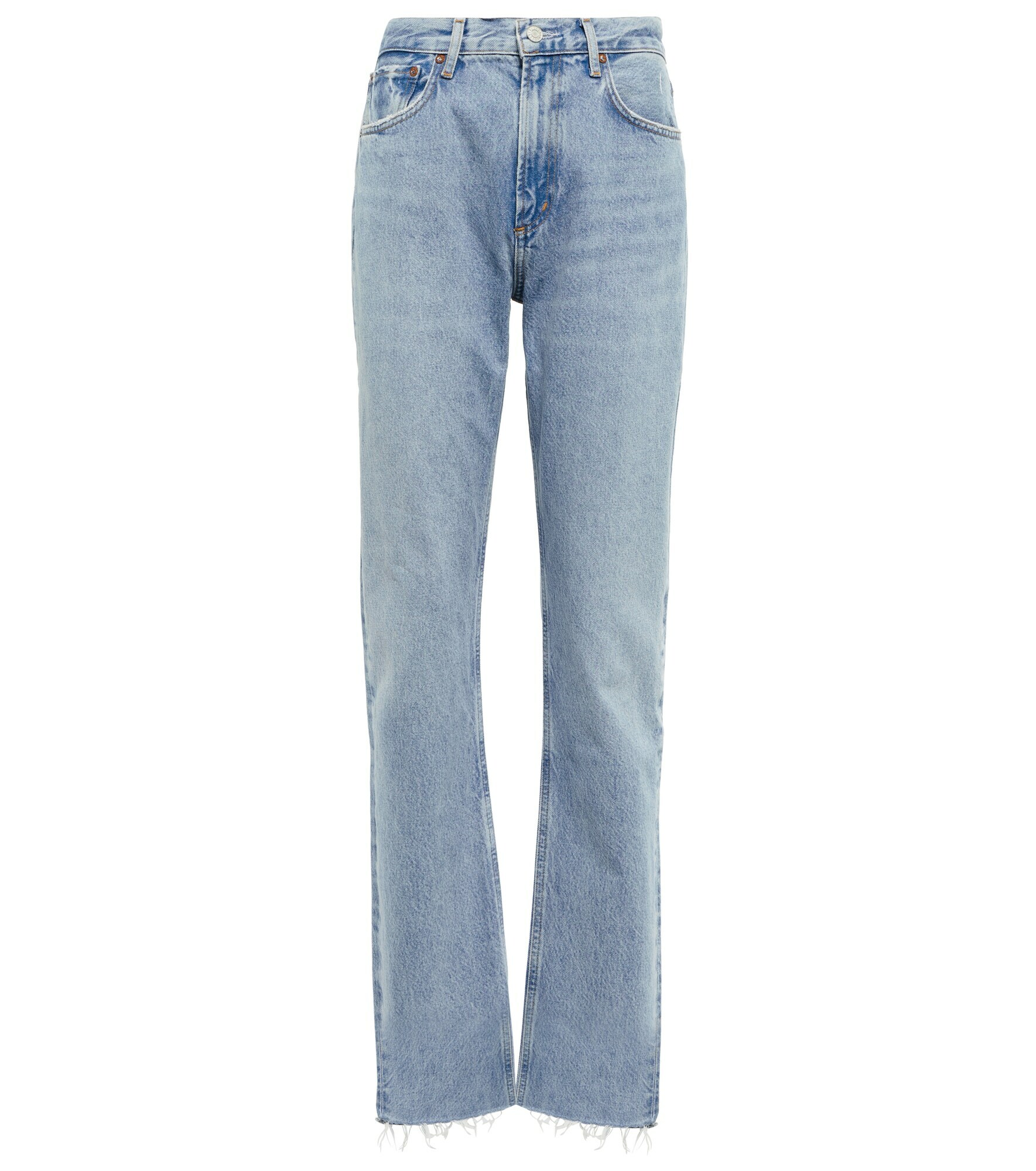 Agolde - Cherie high-rise straight jeans AGOLDE