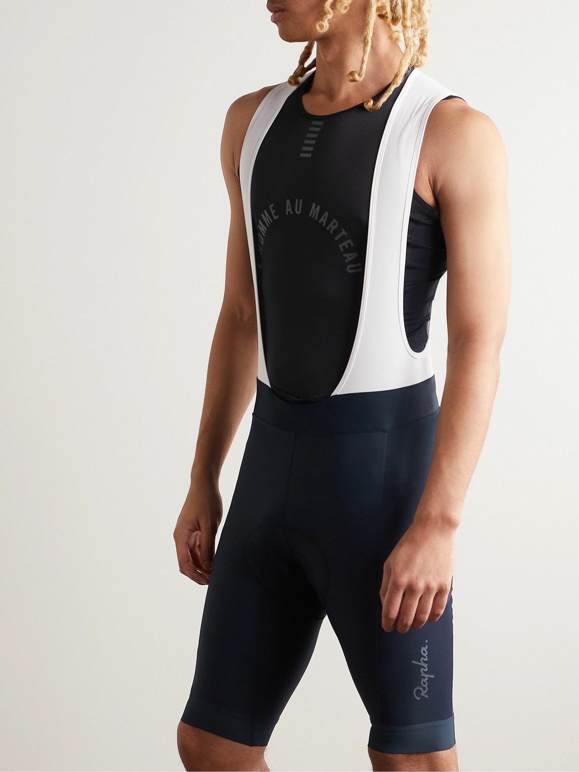 Rapha Core Cargo Cycling Bib Shorts Blue Rapha