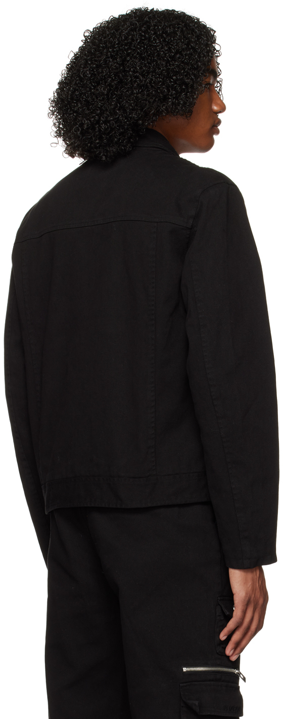 Han Kjobenhavn Black Boxy Cargo Jacket Han Kjobenhavn