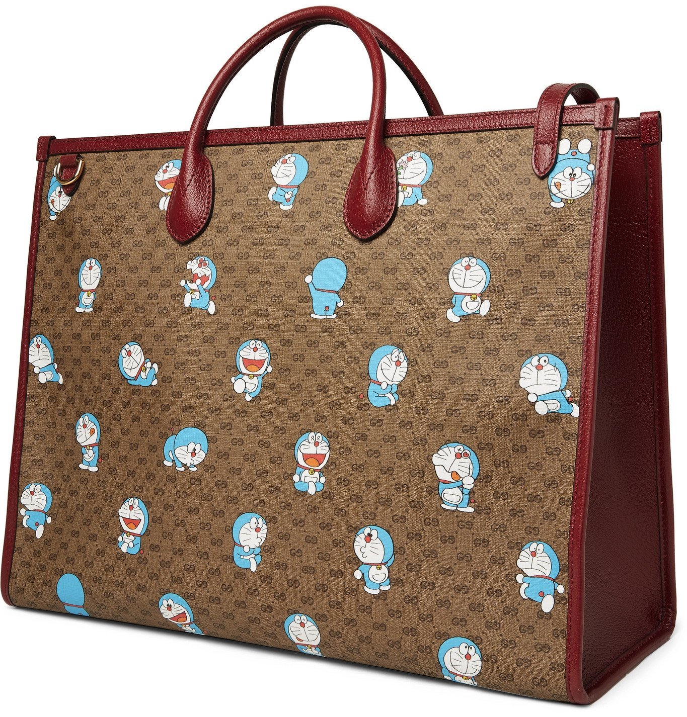 gucci doraemon tote bag