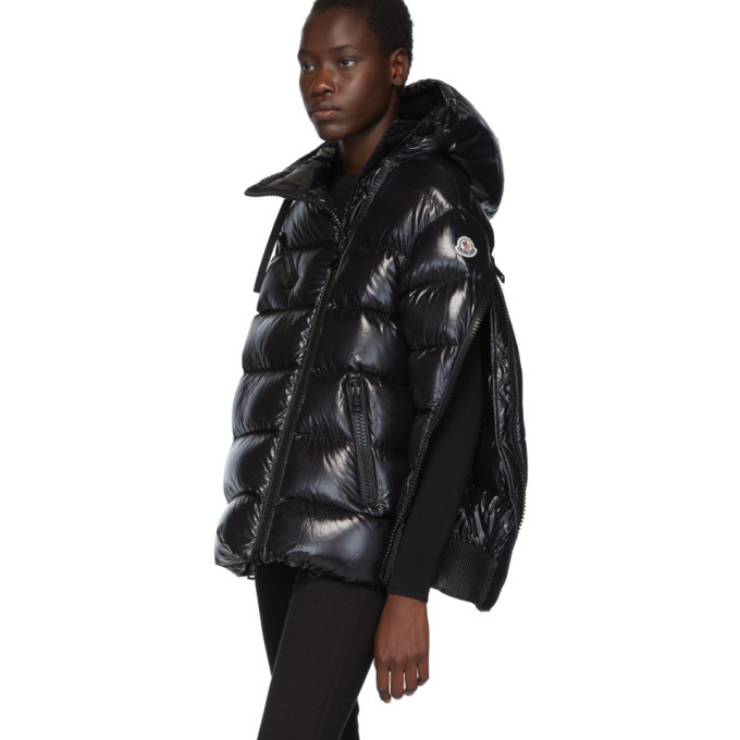 moncler black down liriope jacket