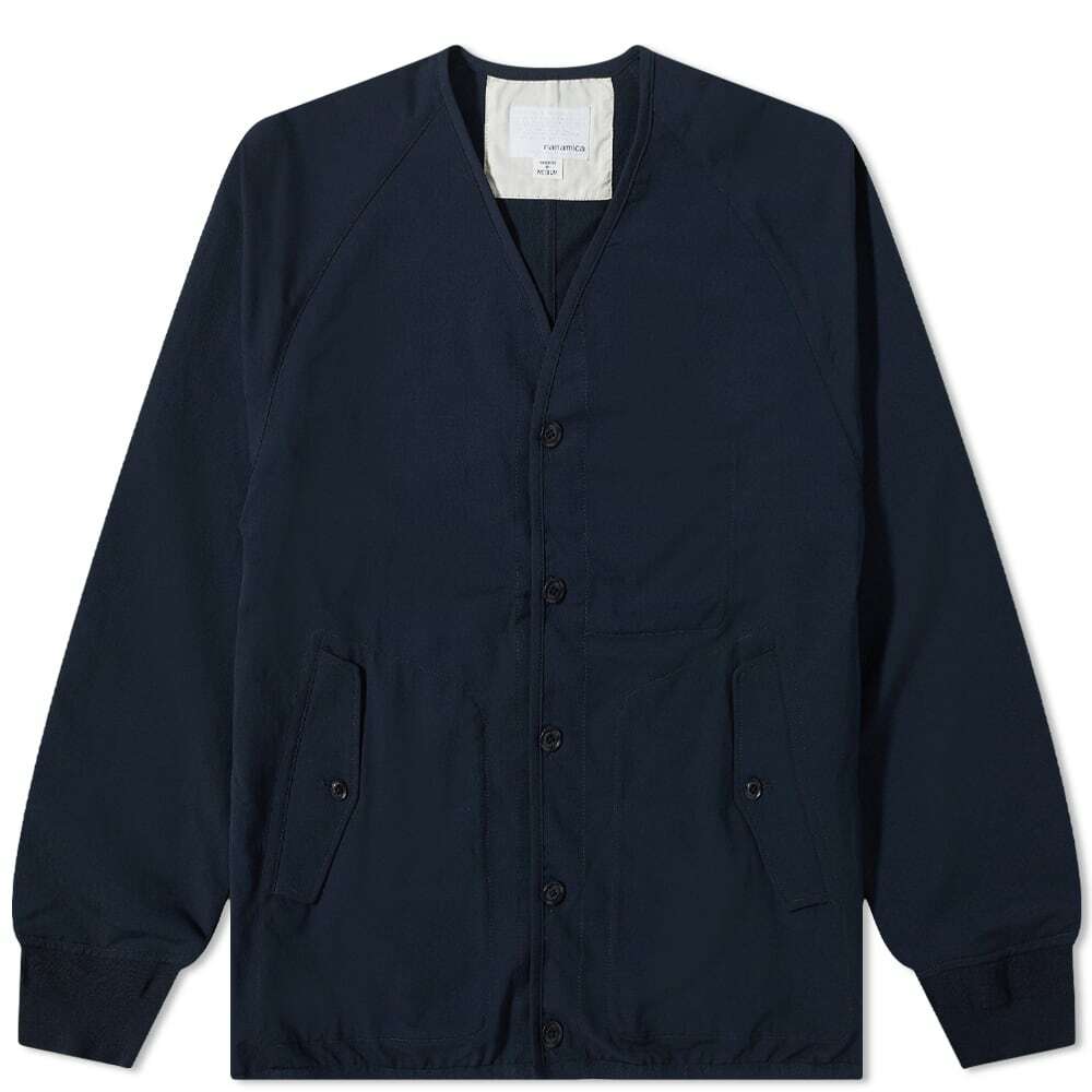 Nanamica Men's Alphadry Cardigan in Navy Nanamica