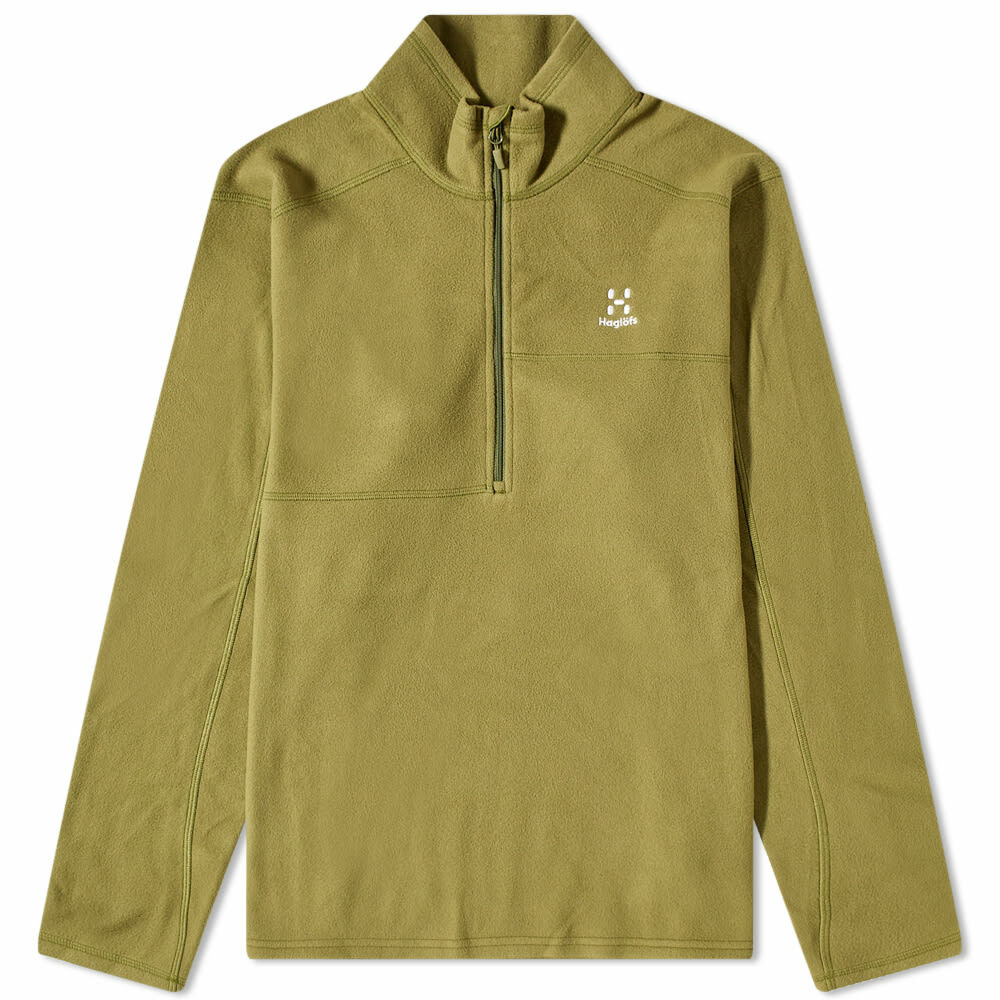 Haglofs Men's Haglöfs Buteo Half Zip Fleece in Olive Green Haglofs