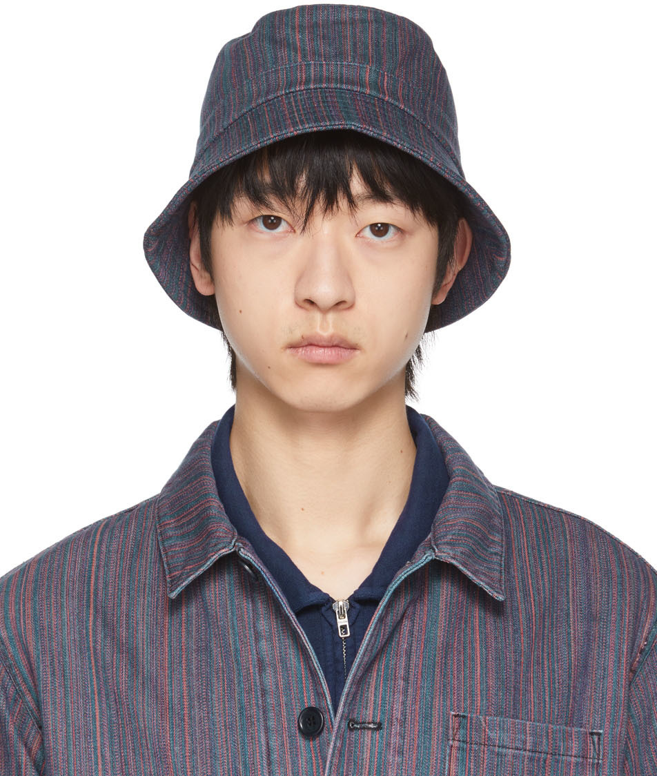 YMC Multicolor Upcycled Cotton Stripe 