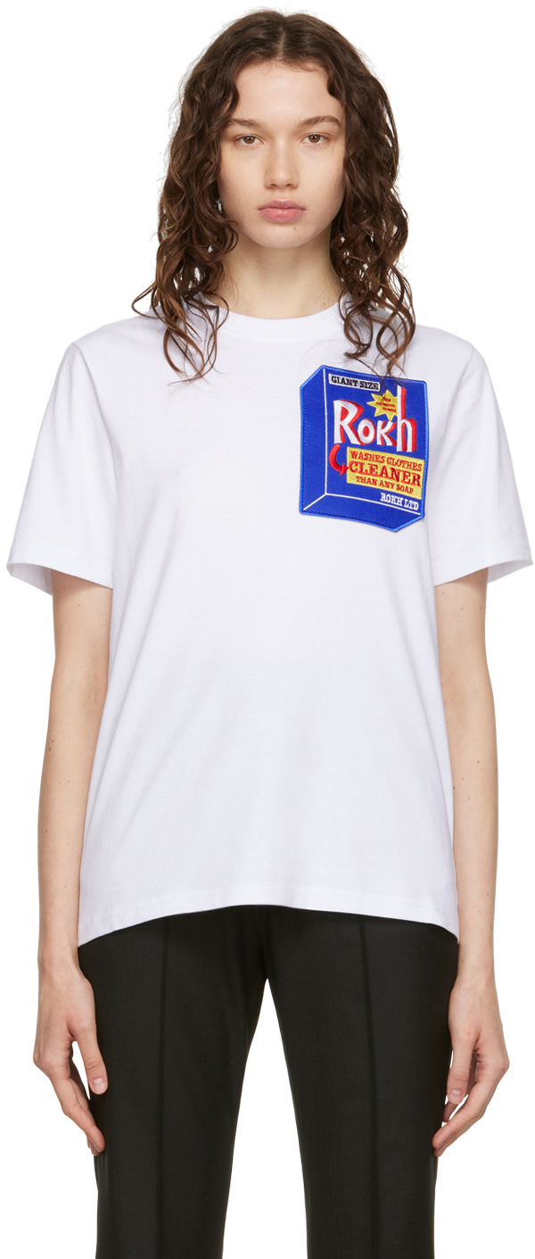 Rokh White Detergent TShirt Rokh