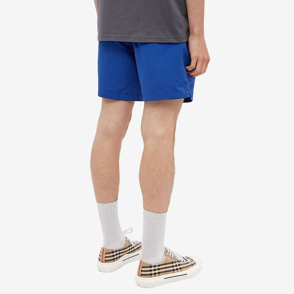 Burberry Men's Martin Logo Swim Short in Deep Royal Blue Burberry