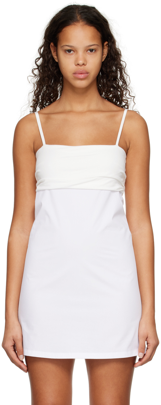 LOW CLASSIC White Paneled Camisole Low Classic