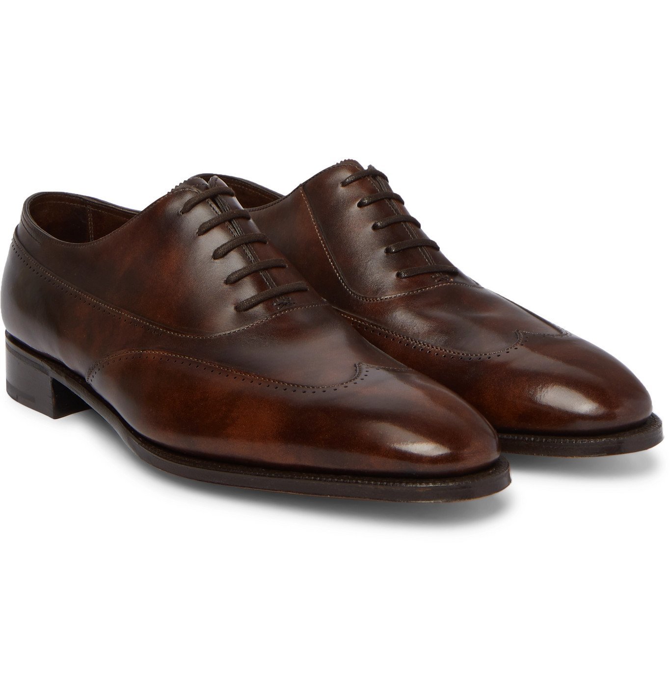 John Lobb - Strand Museum Leather Oxford Shoes - Brown John Lobb