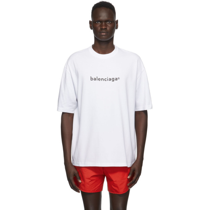 ひし型 BALENCIAGA ニューコピーライト Tシャツ - 通販