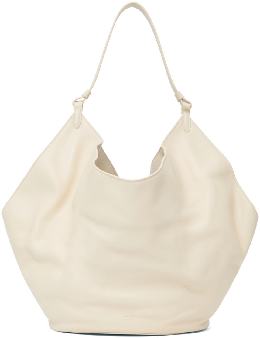 khaite lotus tote