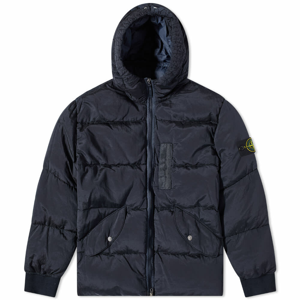 Stone Island Nylon Metal Hooded Down Jacket Stone Island