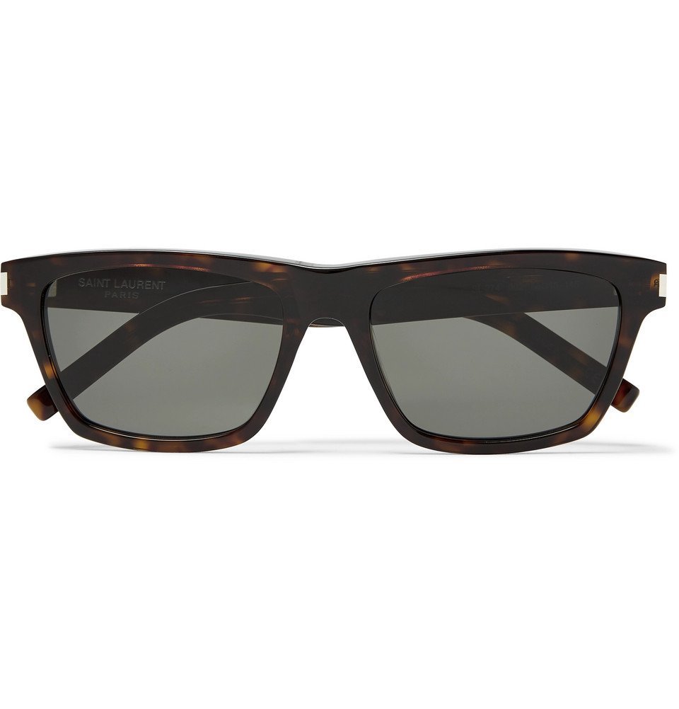 Saint Laurent - D-Frame Tortoiseshell Acetate Sunglasses ...