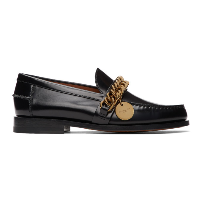 Givenchy Black Chain Loafers Givenchy