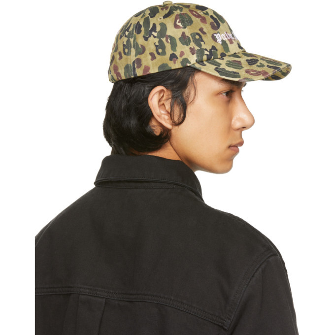 palm angels camo hat