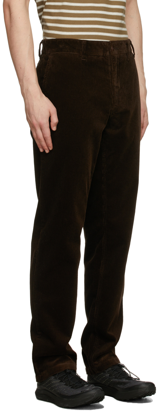 Norse Projects Brown Corduroy Aros 