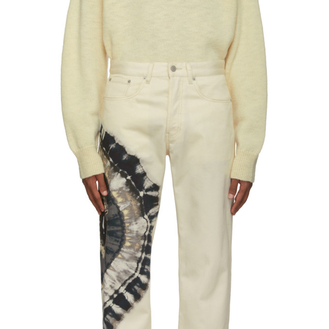 Dries Van Noten Off-White Tie-Dye 