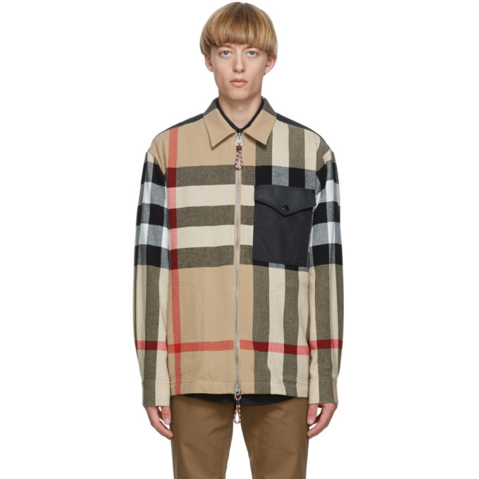 Burberry hatcher overshirt Clearance