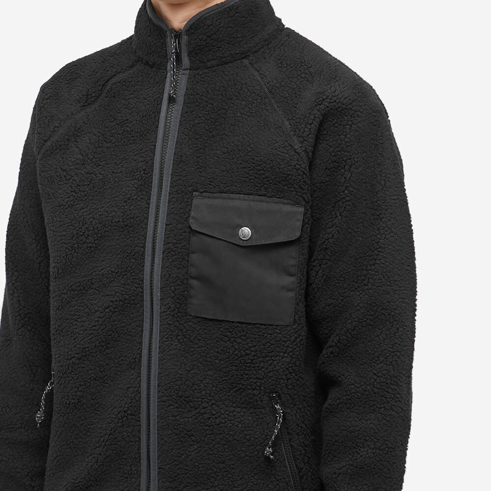 Fjällräven - Poche Pour Bouteille Abisko, Jaune Moutarde, Polyamide Résistant, Amovible, Se Fixe Sur Sac à Dos Ou En Bandoulière