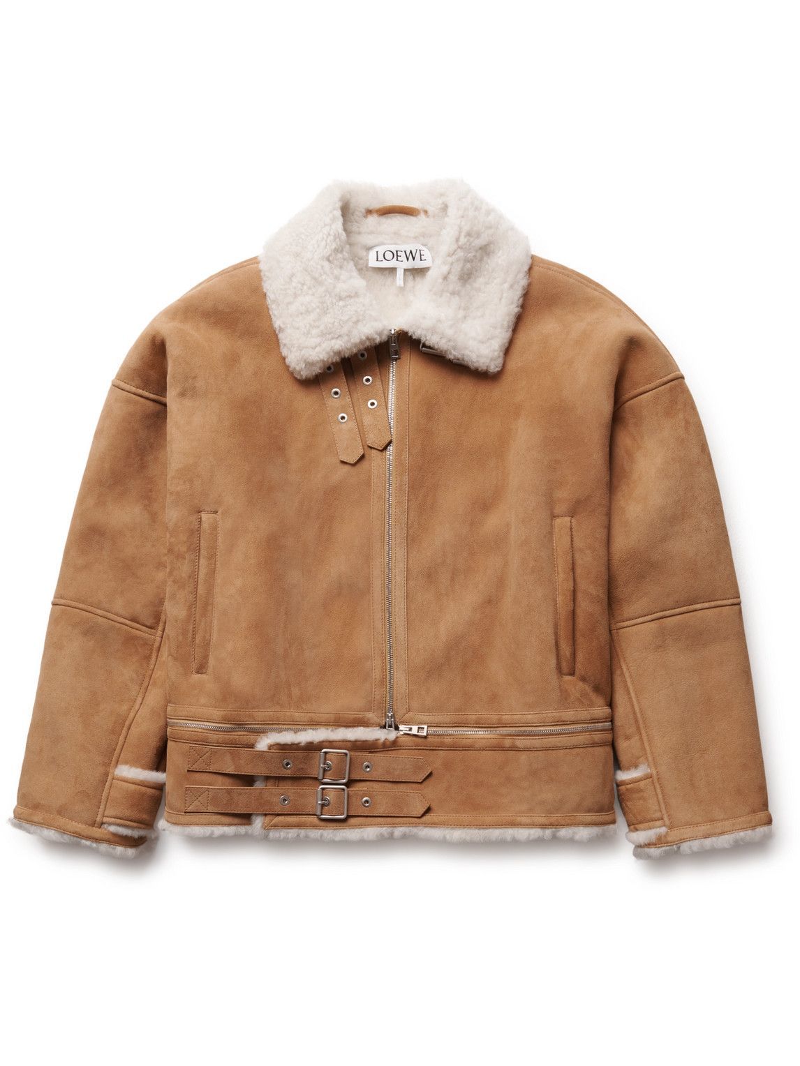 Loewe - Shearling Jacket - Brown Loewe