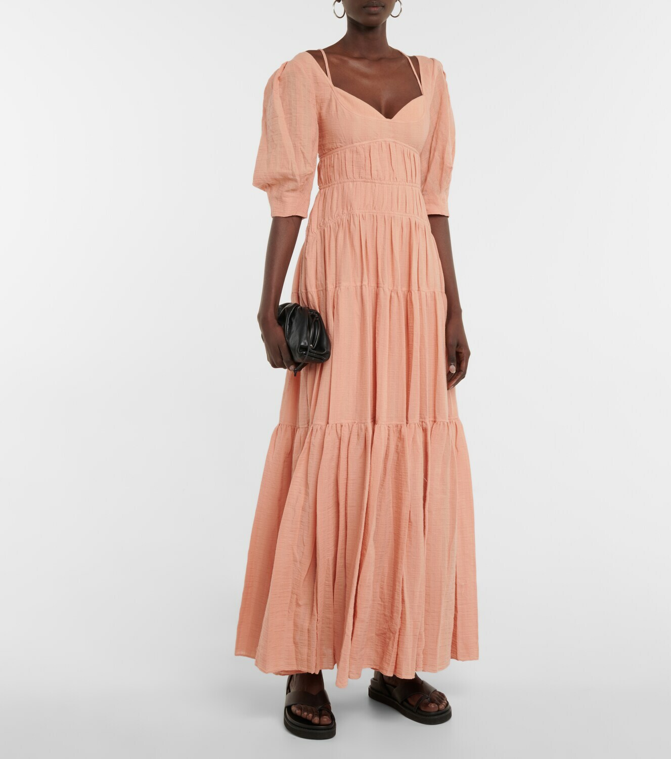 Simkhai Wilder cotton gauze maxi dress Simkhai