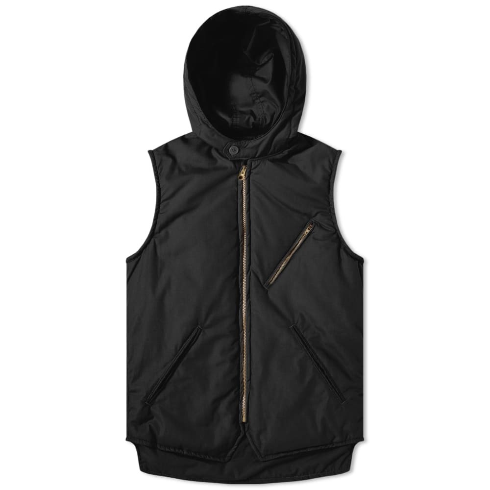 Post Overalls E-Z Cruz Hooded Vest Black Post Overalls