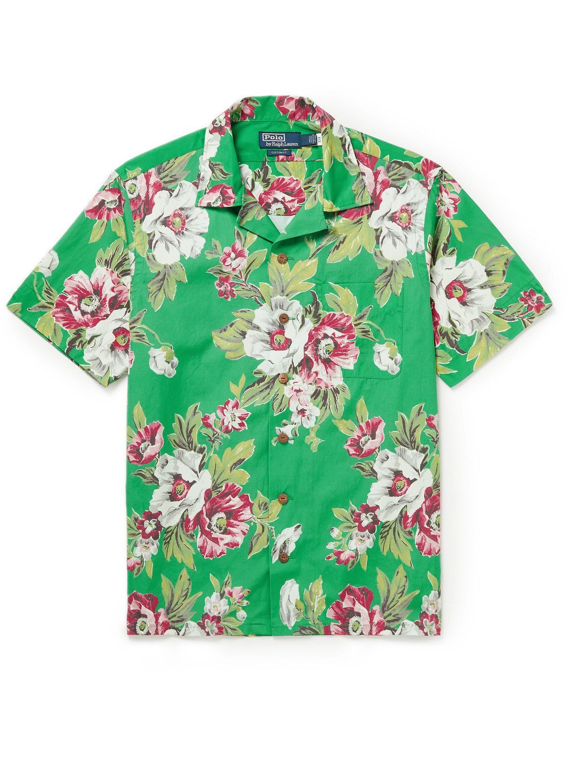 Polo Ralph Lauren - Camp-Collar Floral-Print Cotton-Poplin Shirt - Unknown