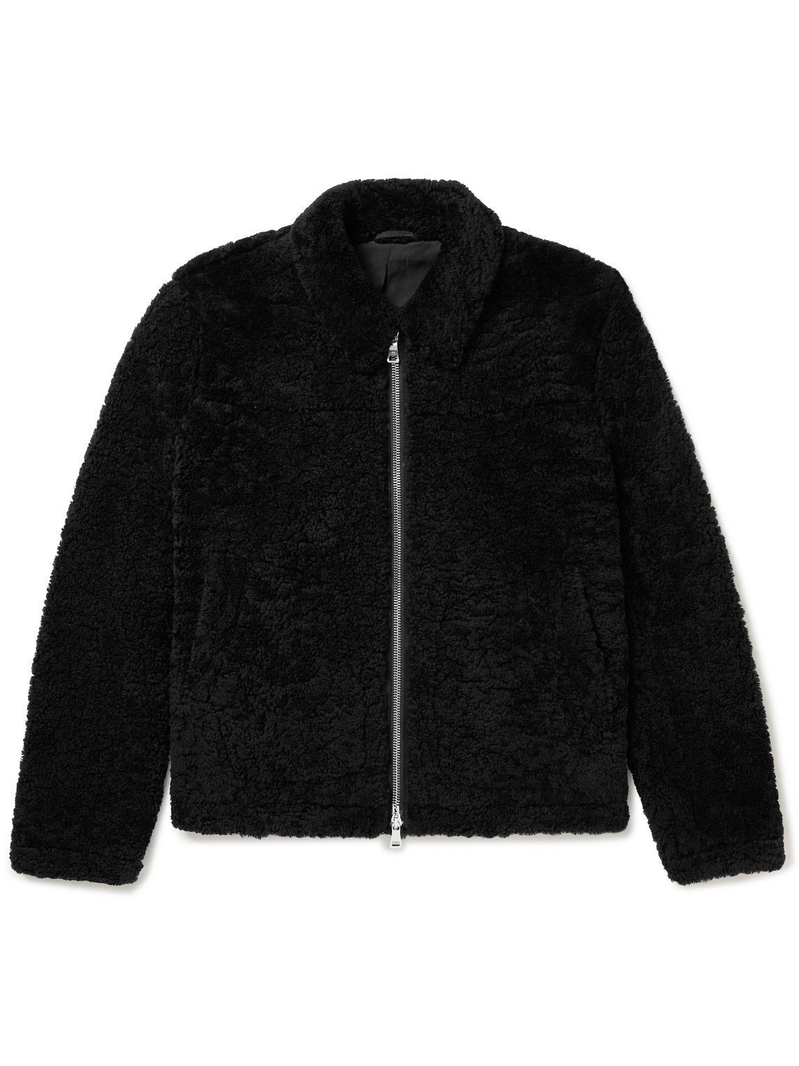 Mr P. - Shearling Jacket - Black Mr P.